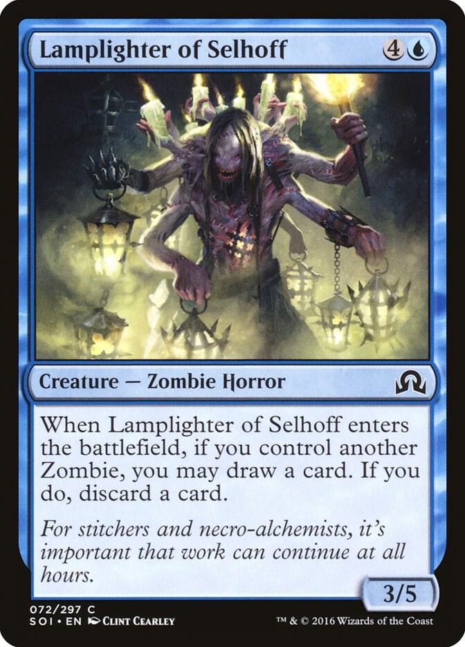 Lamplighter of Selhoff 72 (Shadows over Innistrad)  - Foil | Good Games Adelaide SA