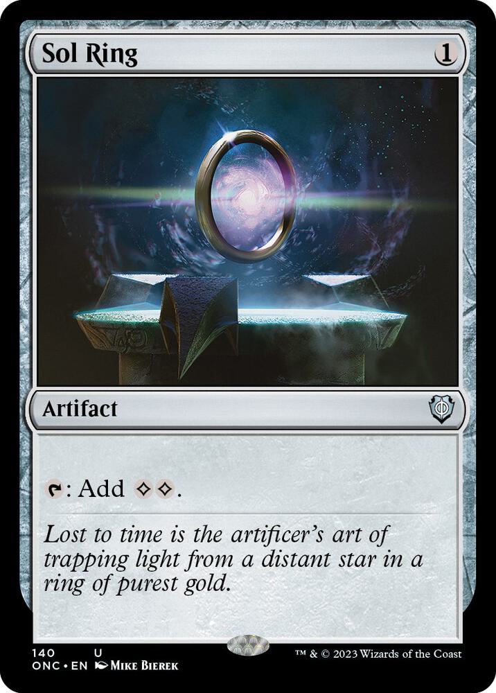 Sol Ring 140/28 (Commander: Phyrexia: All Will Be One)  | Good Games Adelaide SA