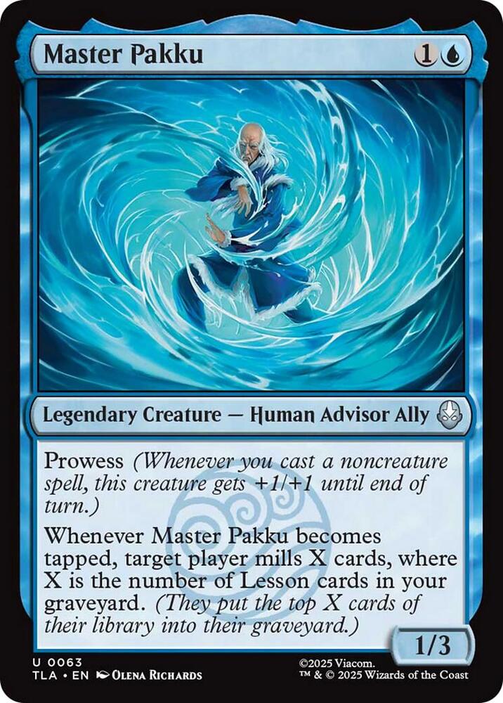 Master Pakku 63 (Avatar: The Last Airbender)  - Foil | Good Games Adelaide SA