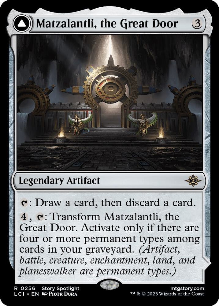 Matzalantli, the Great Door // The Core 256 (The Lost Caverns of Ixalan)  - Foil | Good Games Adelaide SA