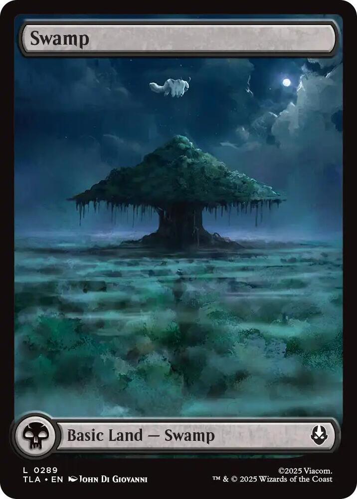 Swamp 0289 289 (Avatar: The Last Airbender)  - Foil | Good Games Adelaide SA