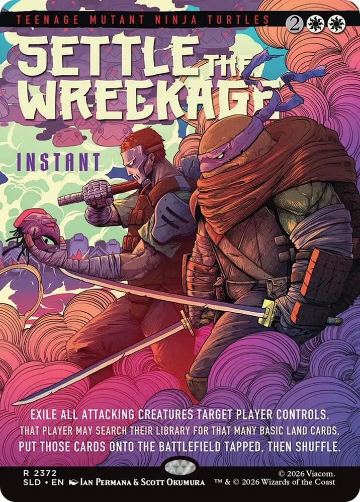 Settle the Wreckage 2372 (Secret Lair Drop Series)  - Foil | Good Games Adelaide SA