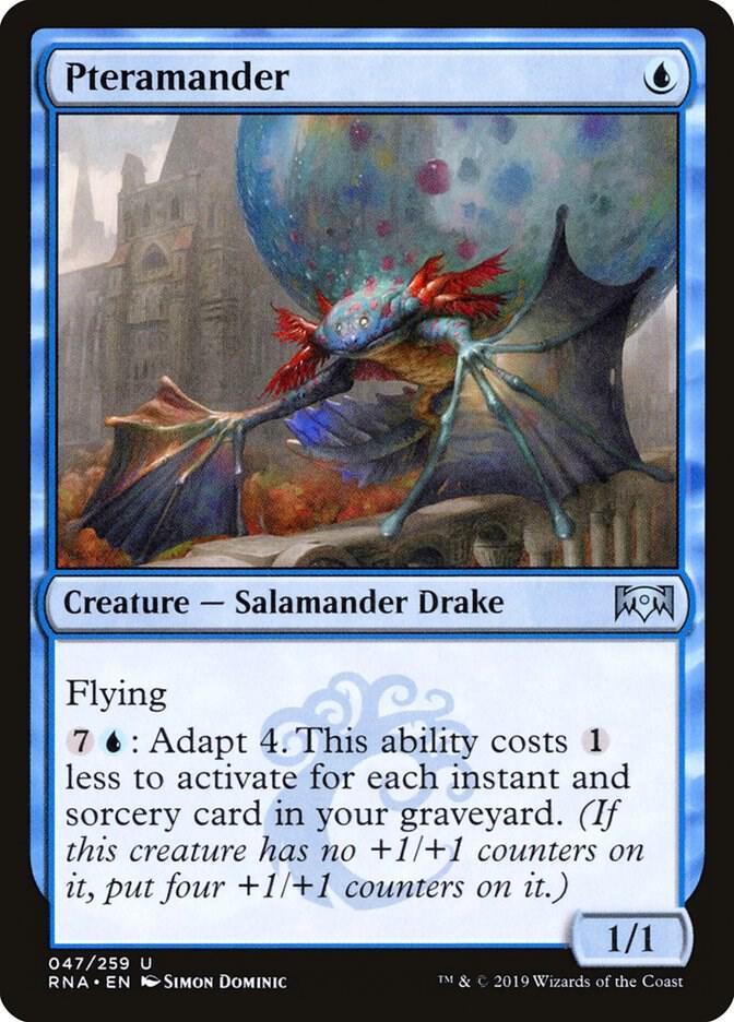 Pteramander 47 (Ravnica Allegiance)  - Foil | Good Games Adelaide SA