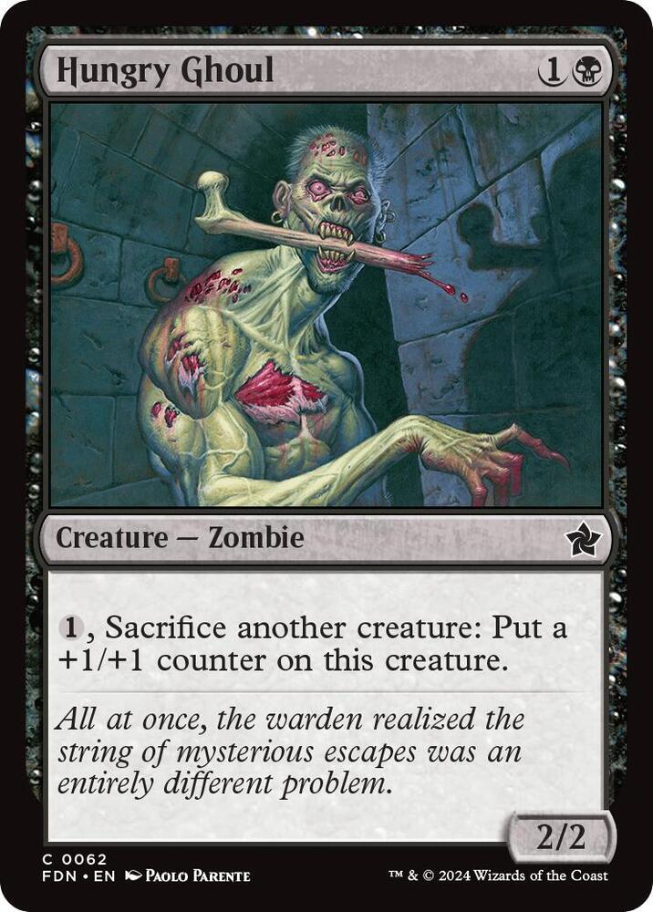 Hungry Ghoul 62 (Foundations)  - Foil | Good Games Adelaide SA