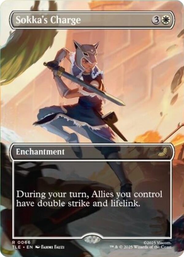 Sokka's Charge 66 (Avatar: The Last Airbender: Eternal-Legal)  - Foil | Good Games Adelaide SA