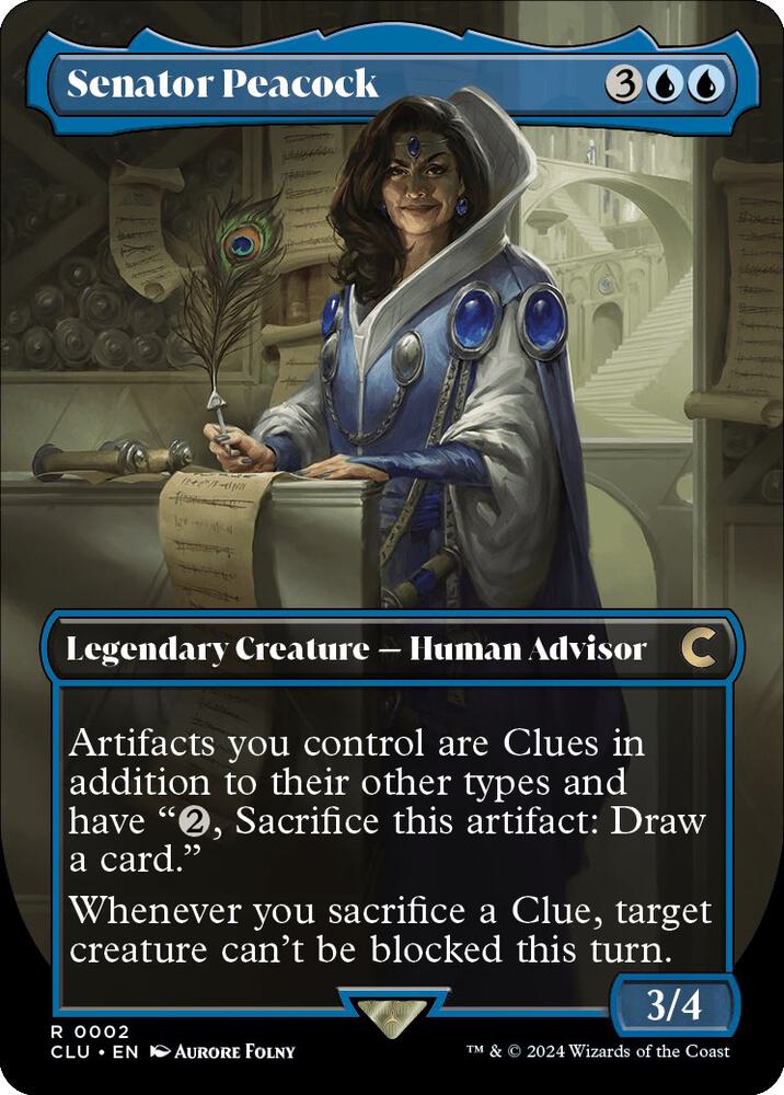Senator Peacock 2 (Ravnica: Clue Edition)  | Good Games Adelaide SA