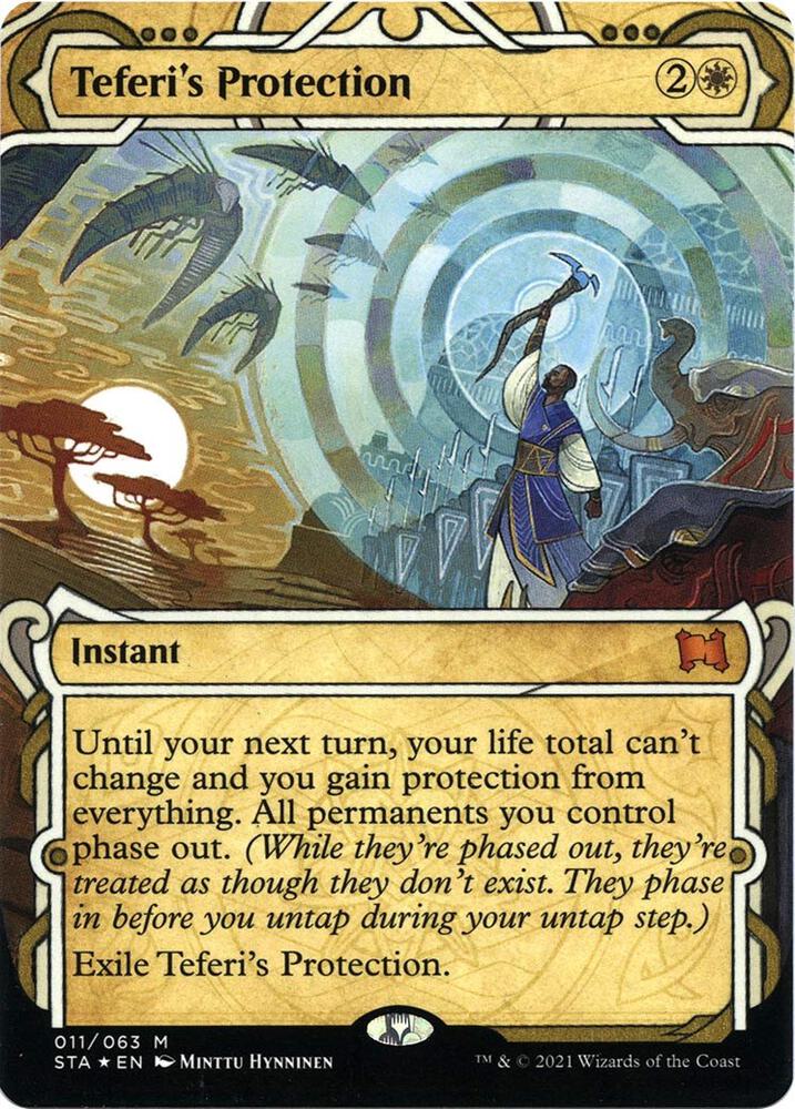 Teferis Protection Foil Etched 11 (Strixhaven: Mystical Archives)  - Foil | Good Games Adelaide SA