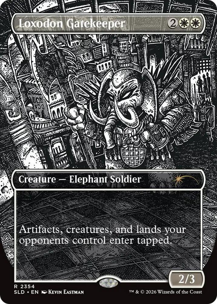Loxodon Gatekeeper 2354 2354 (Secret Lair Drop Series)  | Good Games Adelaide SA