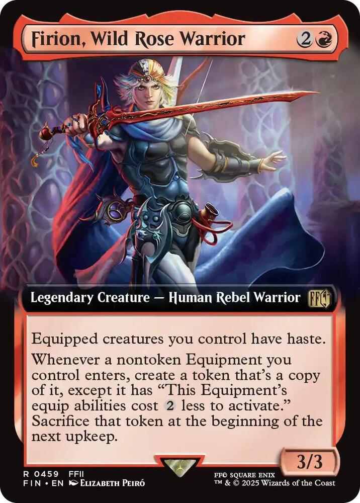 Firion, Wild Rose Warrior 459/309 (FINAL FANTASY)  - Extended Art Foil | Good Games Adelaide SA