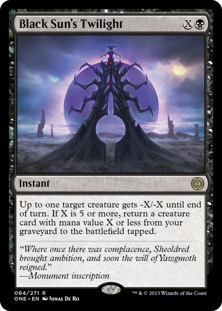 Black Suns Twilight 84 (Phyrexia: All Will Be One)  | Good Games Adelaide SA
