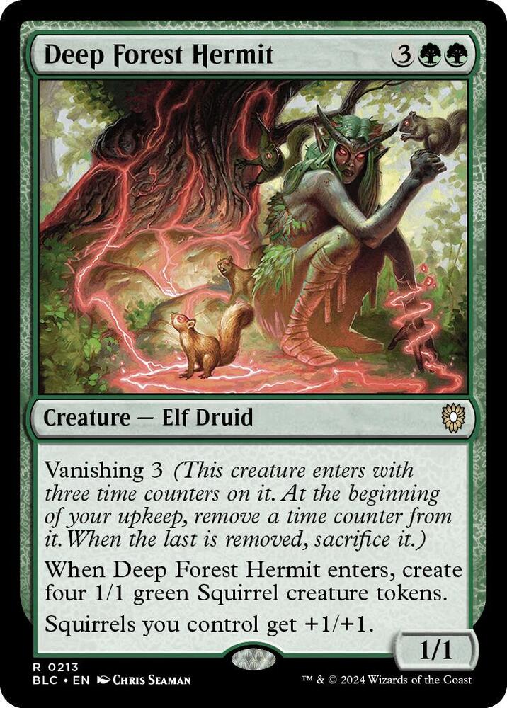 Deep Forest Hermit 213 (Commander: Bloomburrow)  | Good Games Adelaide SA
