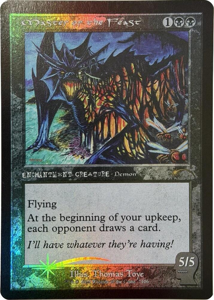 Master of the Feast 7104 (Secret Lair Drop Series)  - Foil | Good Games Adelaide SA