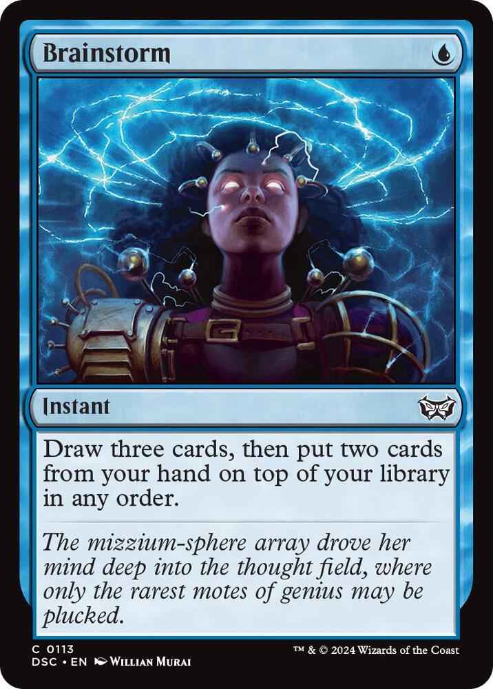 Brainstorm 113 (Commander: Duskmourn: House of Horror)  | Good Games Adelaide SA