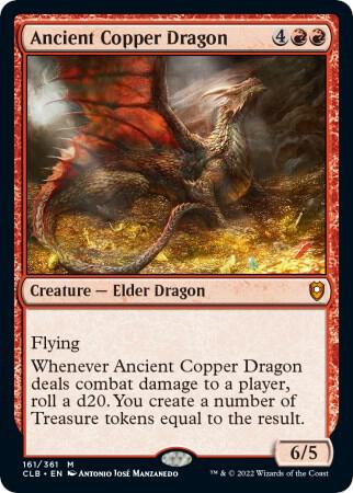 Ancient Copper Dragon 161 (Commander Legends: Battle for Baldur's Gate)  | Good Games Adelaide SA