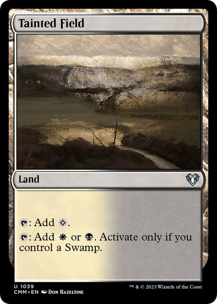 Tainted Field 1039 (Commander Masters)  | Good Games Adelaide SA