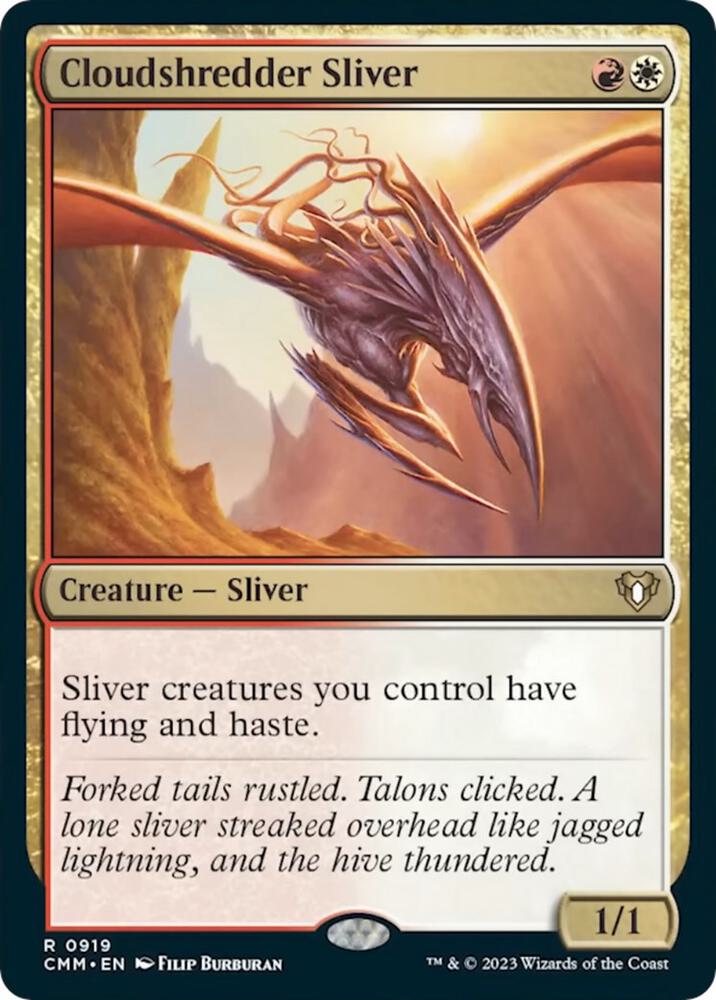 Cloudshredder Sliver 919 (Commander Masters)  | Good Games Adelaide SA