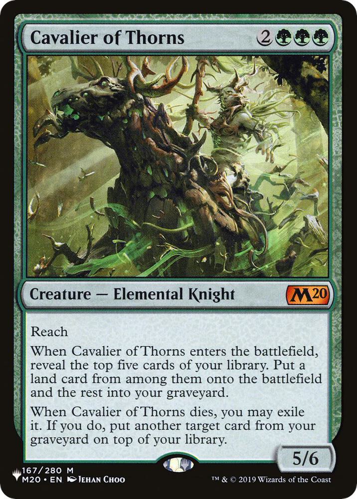 Cavalier of Thorns 167/280 (The List Reprints)  | Good Games Adelaide SA