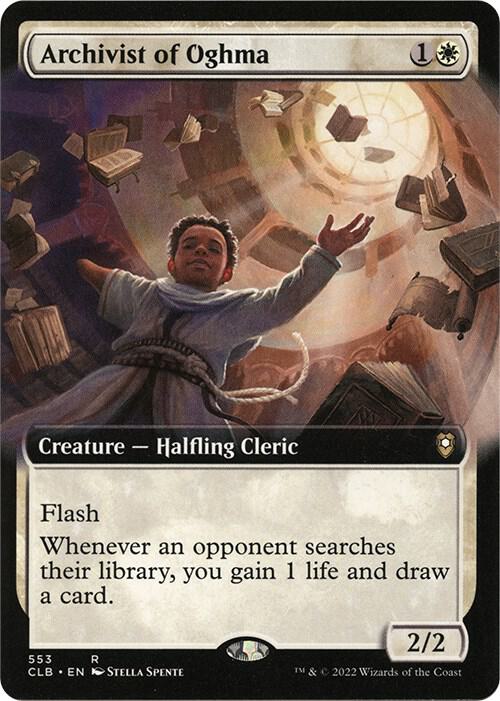 Archivist of Oghma Extended Art 553 (Commander Legends: Battle for Baldur's Gate)  | Good Games Adelaide SA