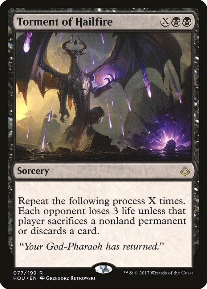 Torment of Hailfire 77 (Hour of Devastation)  - Foil | Good Games Adelaide SA