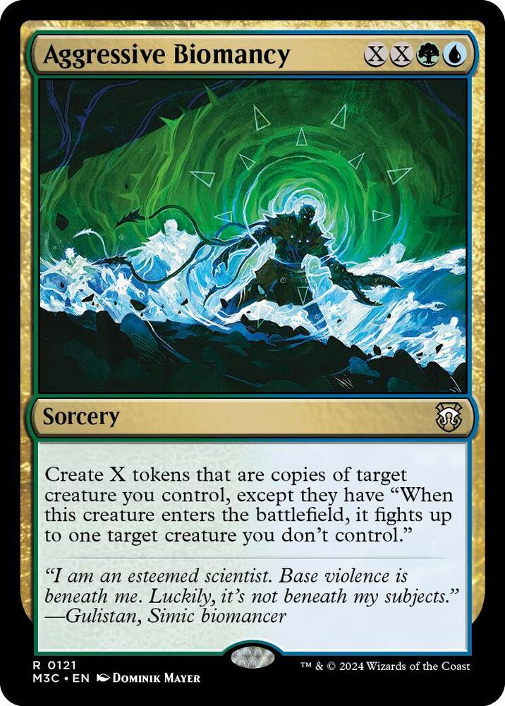 Aggressive Biomancy 121 (Commander: Modern Horizons 3)  | Good Games Adelaide SA