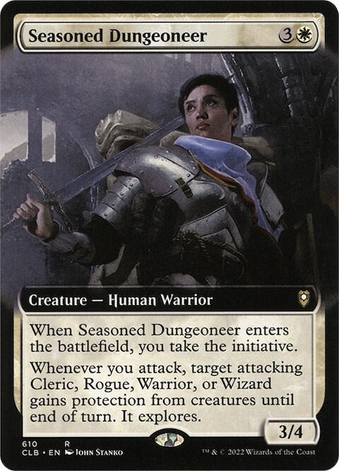 Seasoned Dungeoneer Extended Art 610 (Commander Legends: Battle for Baldur's Gate)  | Good Games Adelaide SA