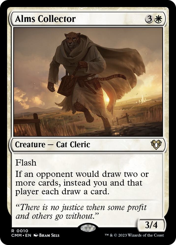 Alms Collector 10 (Commander Masters)  - Foil | Good Games Adelaide SA