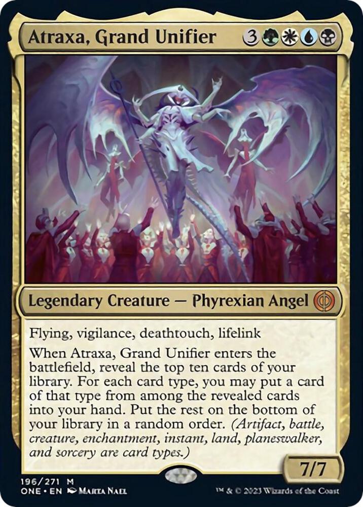 Atraxa Grand Unifier 196 (Phyrexia: All Will Be One)  | Good Games Adelaide SA