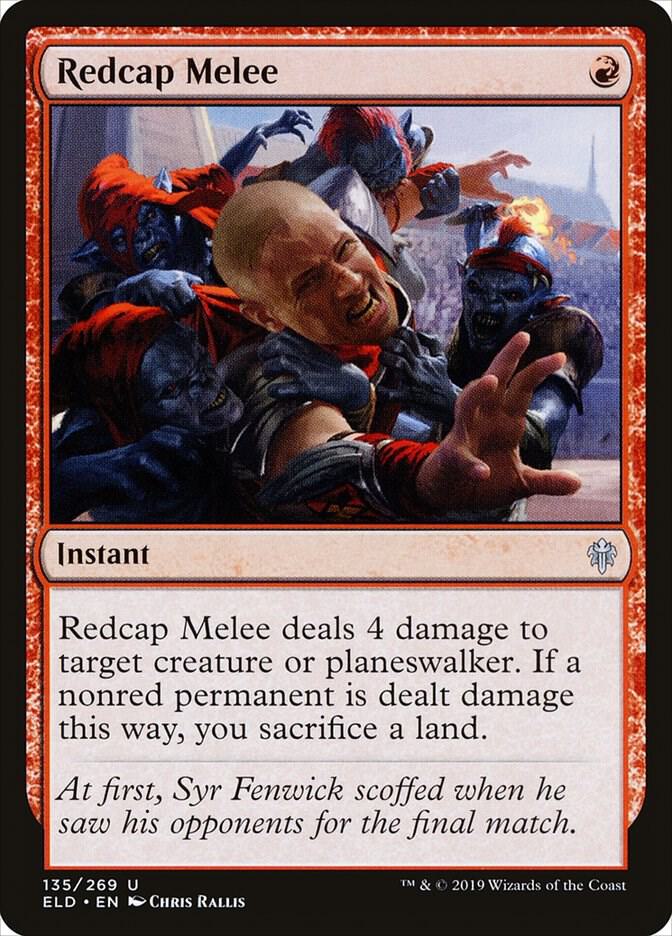 Redcap Melee 135 (Throne of Eldraine)  - Foil | Good Games Adelaide SA