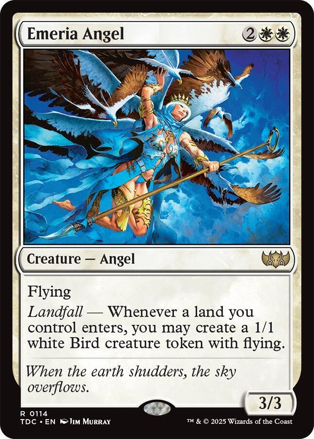 Emeria Angel 114 (Commander: Tarkir: Dragonstorm)  | Good Games Adelaide SA