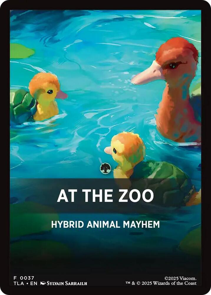At The Zoo Theme Card 37 (Avatar: The Last Airbender)  | Good Games Adelaide SA