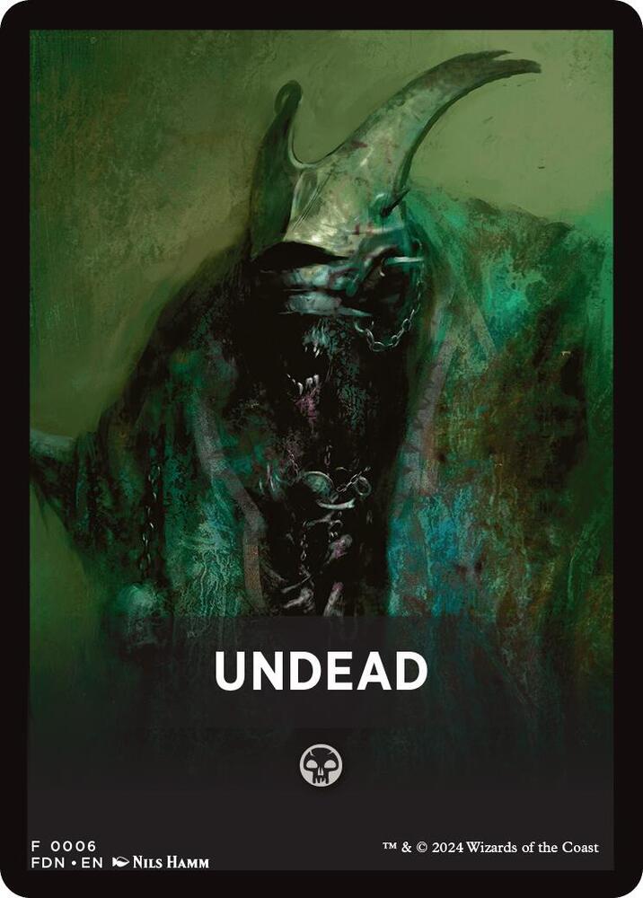 Undead Theme Card 6 (Foundations)  | Good Games Adelaide SA