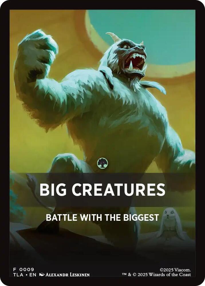 Big Creatures Theme Card 9 (Avatar: The Last Airbender)  | Good Games Adelaide SA