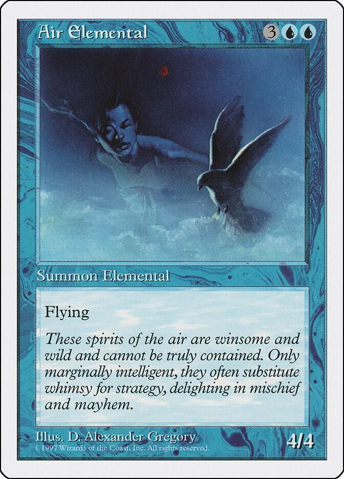 Air Elemental 71/455 (Fifth Edition)  | Good Games Adelaide SA