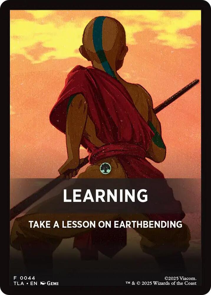 Learning Theme Card 44 (Avatar: The Last Airbender)  | Good Games Adelaide SA