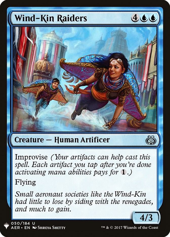 Wind Kin Raiders 50 (The List Reprints)  | Good Games Adelaide SA