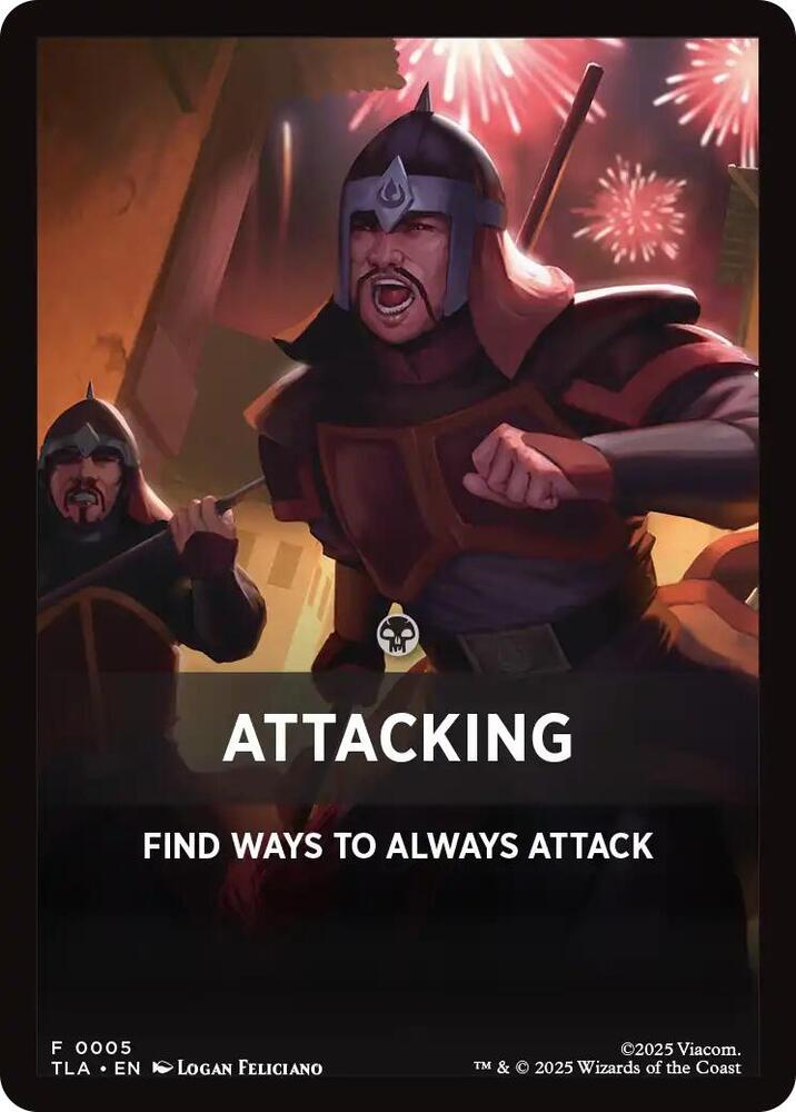 Attacking Theme Card 5 (Avatar: The Last Airbender)  | Good Games Adelaide SA