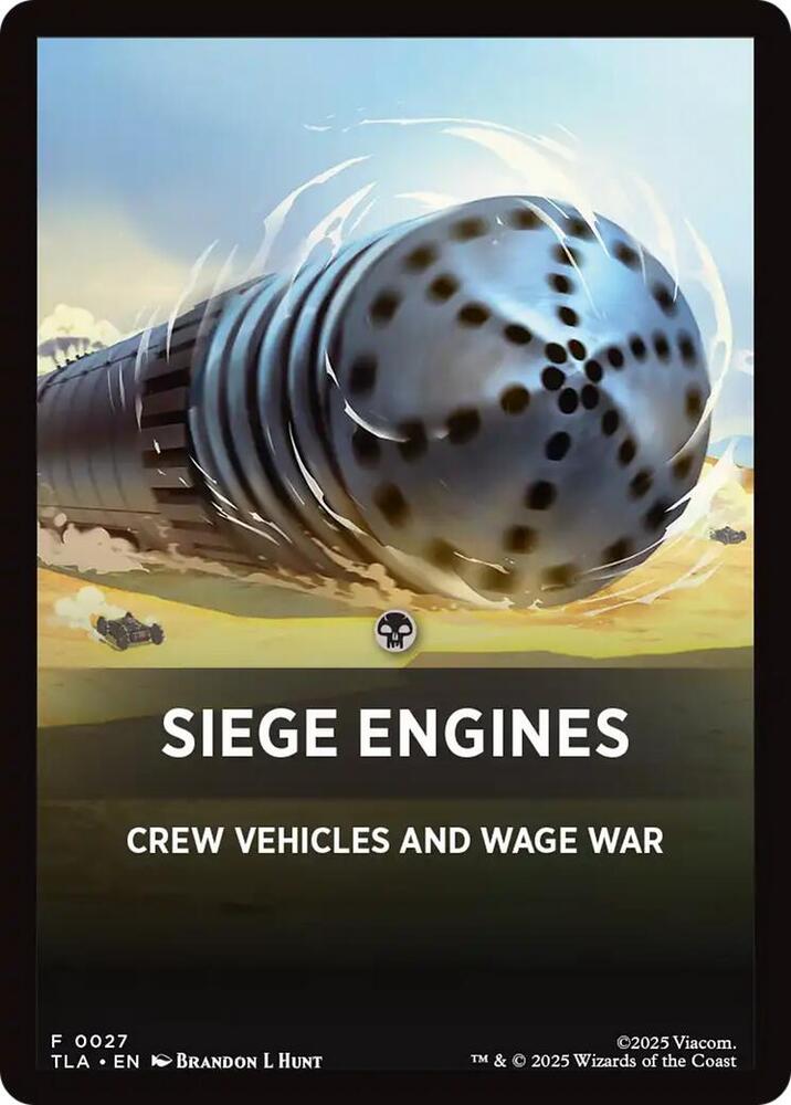 Siege Engines Theme Card 27 (Avatar: The Last Airbender)  | Good Games Adelaide SA