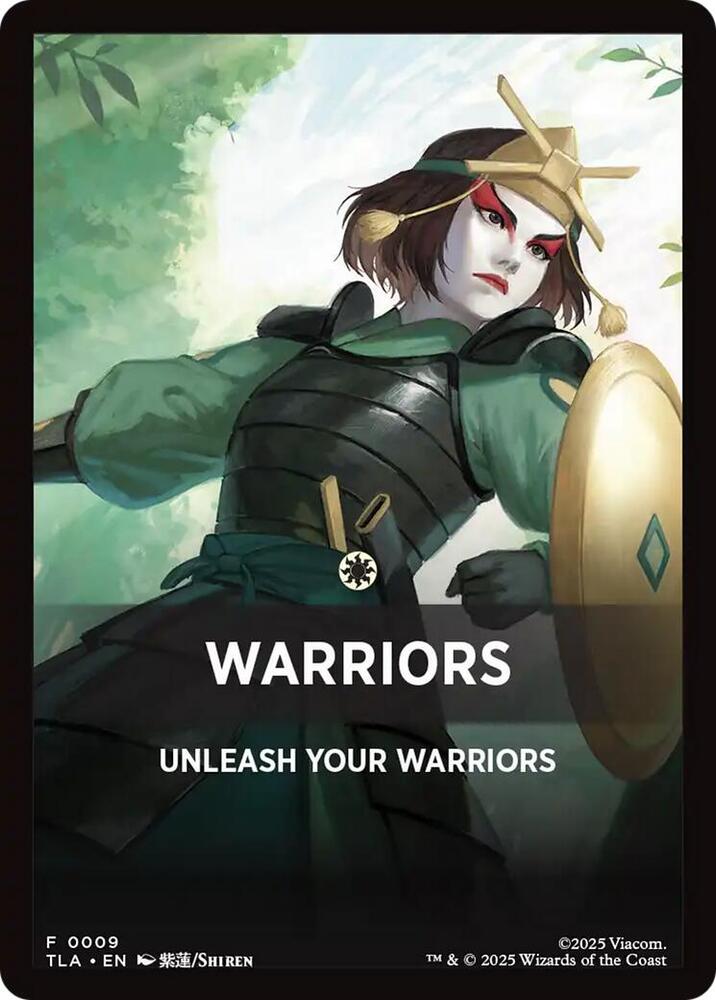 Warriors Theme Card 9 (Avatar: The Last Airbender)  | Good Games Adelaide SA