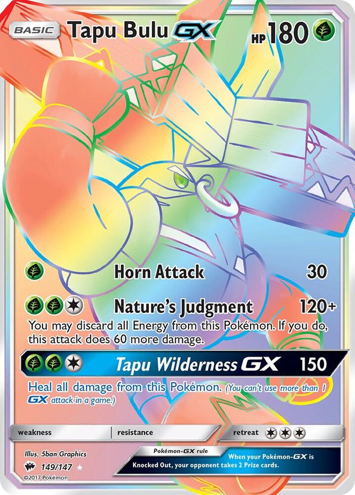 Tapu Bulu GX Secret 149/147 (SM - Burning Shadows)  - Holofoil | Good Games Adelaide SA
