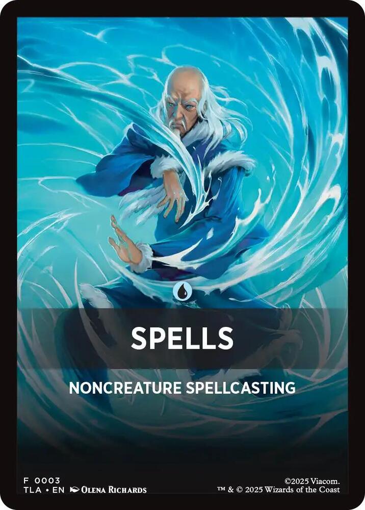 Spells Theme Card 3 (Avatar: The Last Airbender)  | Good Games Adelaide SA