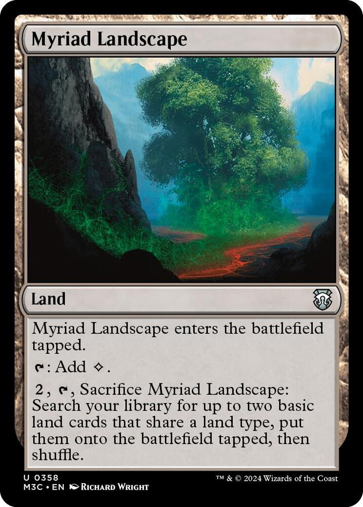 Myriad Landscape 358 (Commander: Modern Horizons 3)  | Good Games Adelaide SA