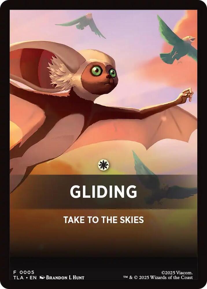 Gliding Theme Card 5 (Avatar: The Last Airbender)  | Good Games Adelaide SA