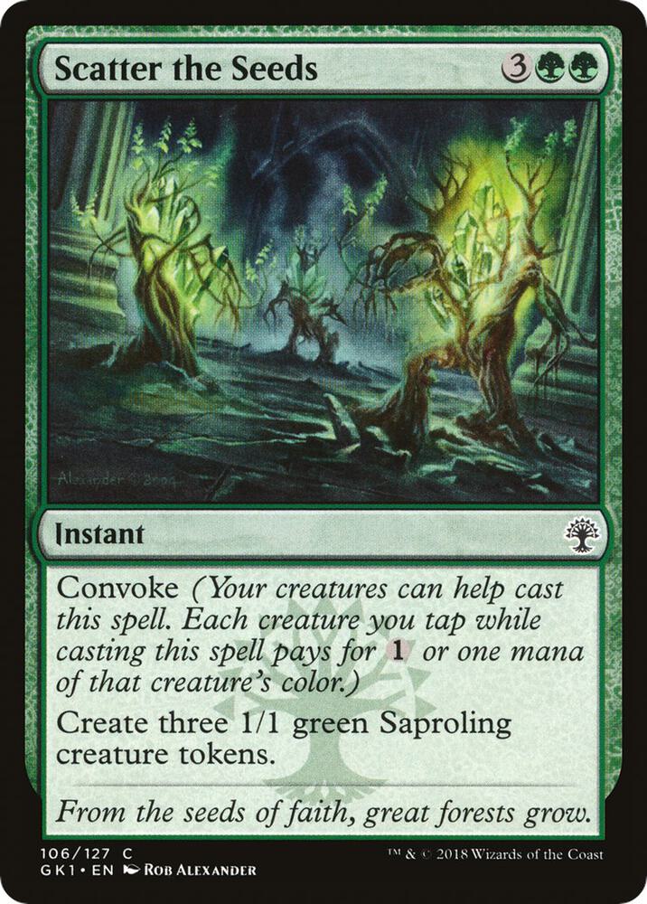 Scatter the Seeds 106 (Guilds of Ravnica: Guild Kits)  | Good Games Adelaide SA