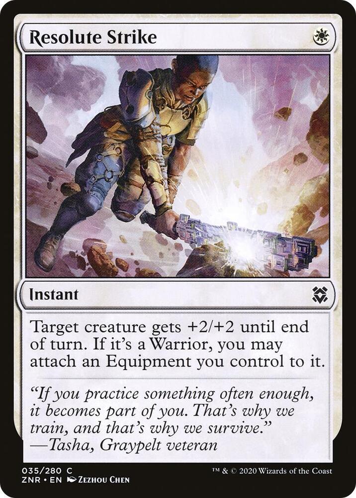 Resolute Strike 35 (Zendikar Rising)  | Good Games Adelaide SA