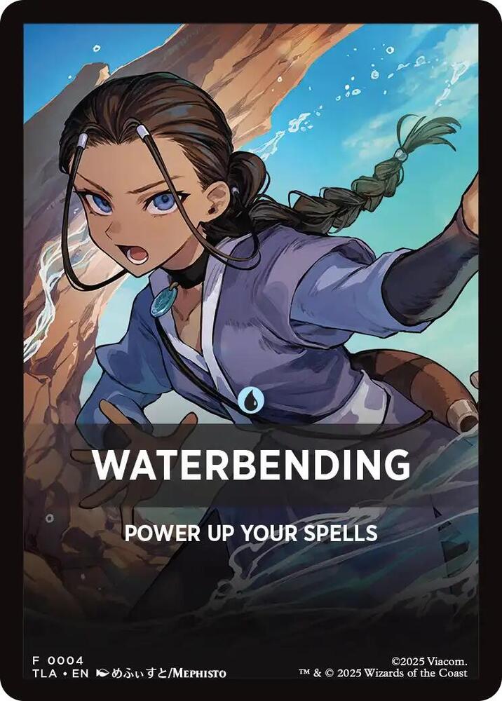 Waterbending Theme Card 4 (Avatar: The Last Airbender)  | Good Games Adelaide SA