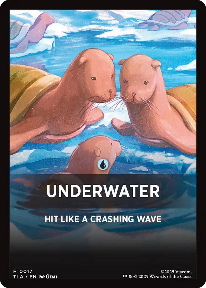 Underwater Theme Card 17 (Avatar: The Last Airbender)  | Good Games Adelaide SA