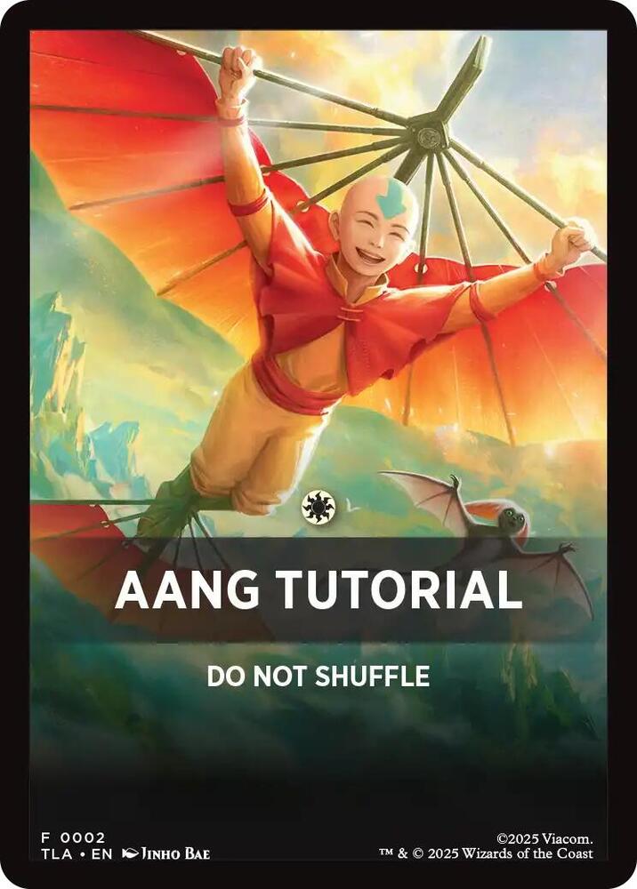 Aang Tutorial Theme Card 2 (Avatar: The Last Airbender)  | Good Games Adelaide SA