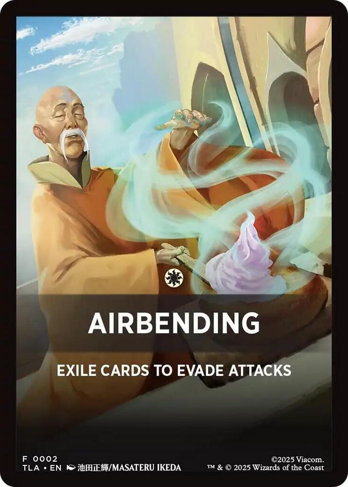 Airbending Theme Card 2 (Avatar: The Last Airbender)  | Good Games Adelaide SA