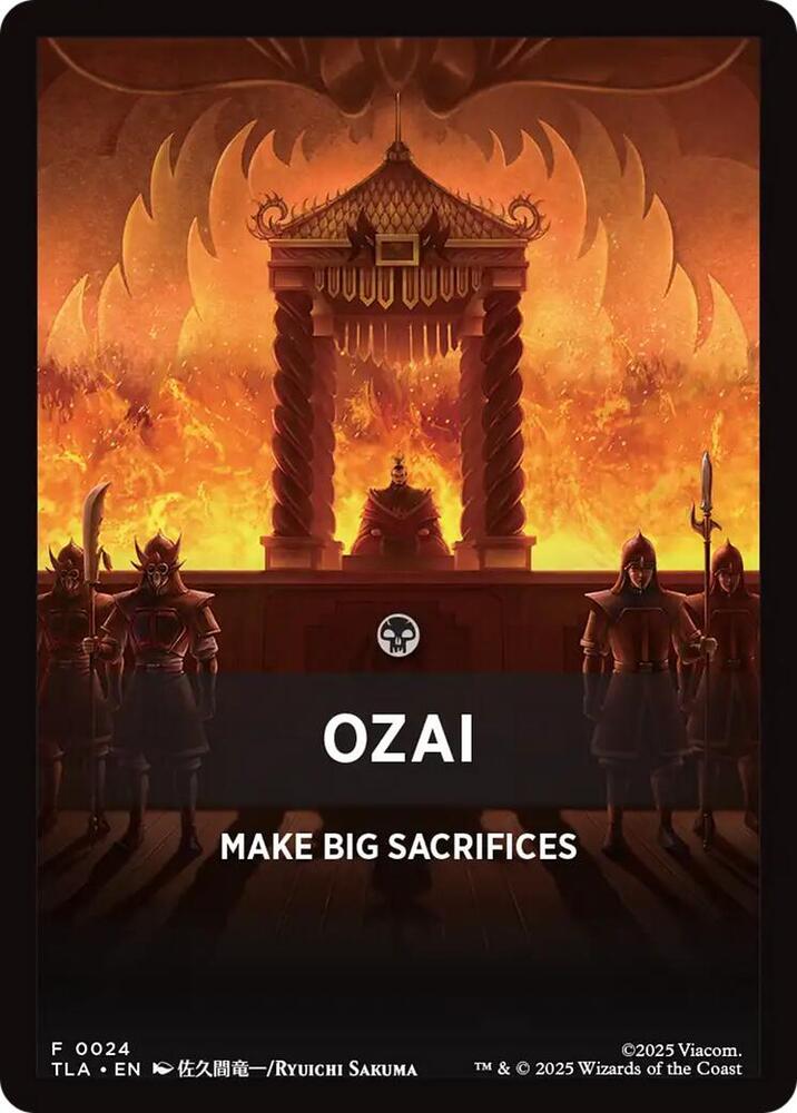 Ozai Theme Card 24 (Avatar: The Last Airbender)  | Good Games Adelaide SA