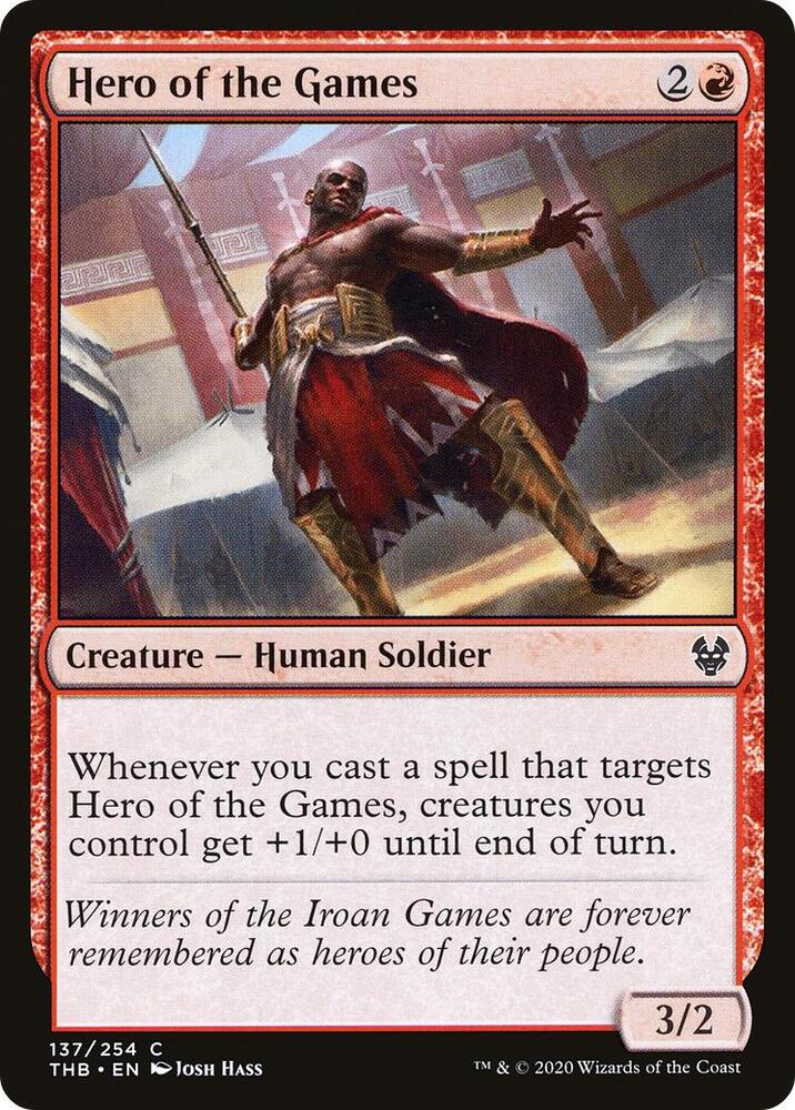 Hero of the Games 137 (Theros Beyond Death)  - Foil | Good Games Adelaide SA